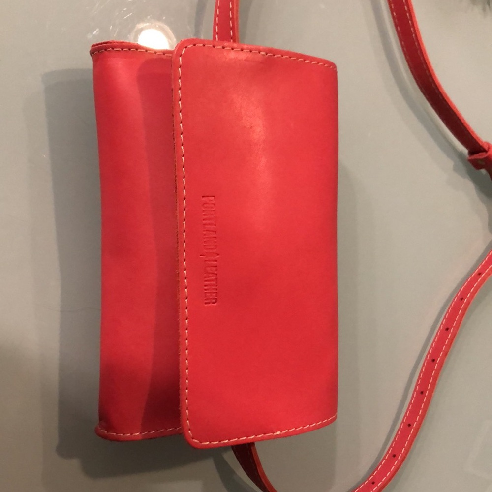 Portland Leather Basic Belt Bag in Tulip Never Used